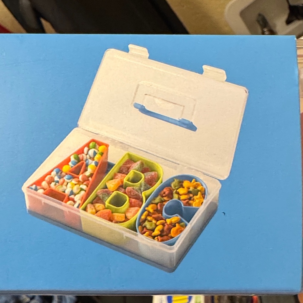 CWC Snack Box with Alphabet Compartments - Picture 4 of 4